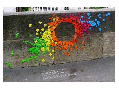 Origamis Urbanos - Rainbow