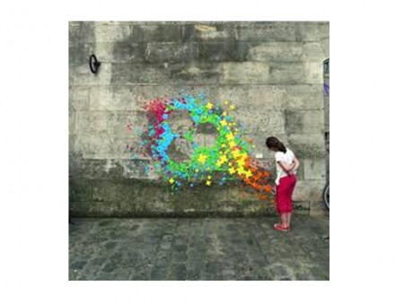 Origamis urbanos - Rainbow